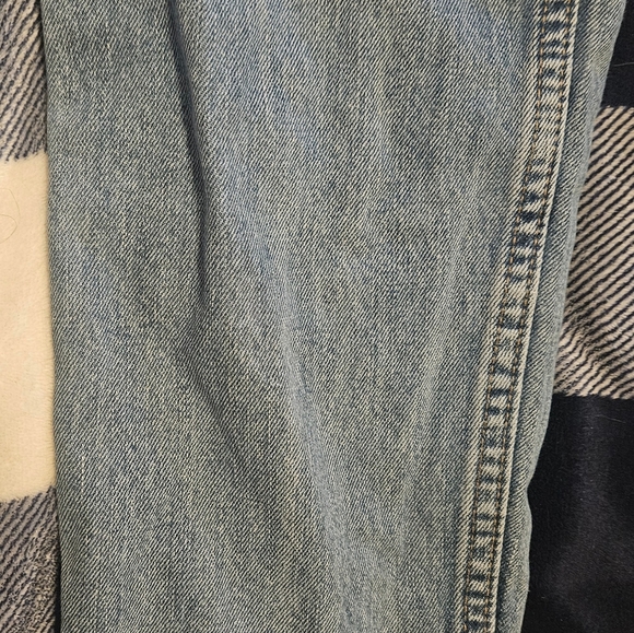 Old Navy Womens Blue Denim Straight Leg Jeans Size 12 Short - Picture 3 of 10